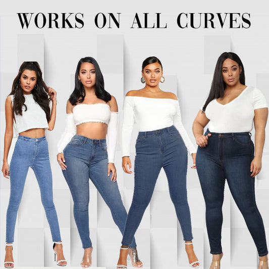 Jeans elasticizzati di base