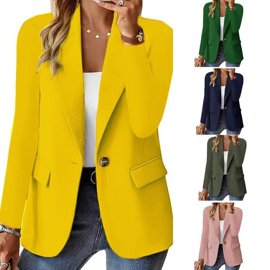 Blazer casual alla moda da donna