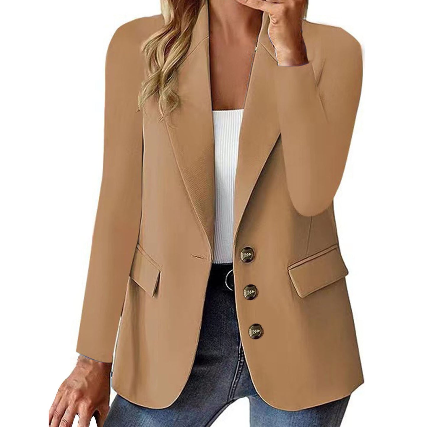 Blazer casual alla moda da donna